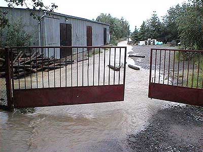 Povodně 10.6 2004, Dolní Svince a Dolní Třebonín