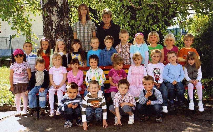 Děti v mateřské škole Dolní Třebonín, 2009 - 2010