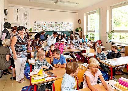 Zahájení školního roku 2011/2012 v Základní škole Dolní Třebonín