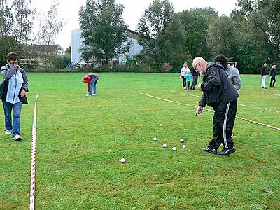 Podzimní Třebonín Petangue Open 27.9.2014, foto: Jan Švec