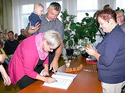 Vítání občánků 4.10.2014, foto: Jan Švec