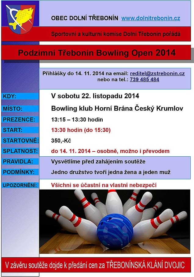 Bowling podzim 2014