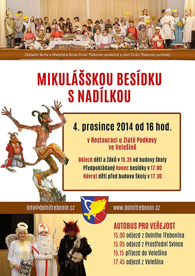 Mikulášská besídka s nadílkou 4.12.2014