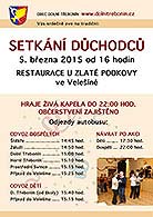 Setkání důchodců 2015