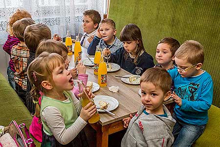 Setkání důchodců obce Dolní Třebonín 5.3.2015, foto: Lubor Mrázek