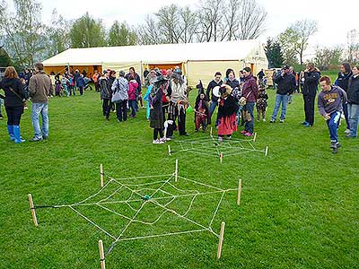 Pálení čarodějnic, Dolní Třebonín 30.4.2015, foto: Jan Švec