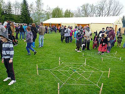 Pálení čarodějnic, Dolní Třebonín 30.4.2015, foto: Jan Švec