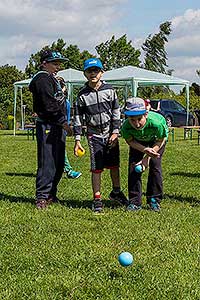 Jarní Dětský Třebonín Petangue Open 30.5.2015, foto: Lubor Mrázek