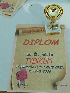 Petanque Třebonín Open 2008
