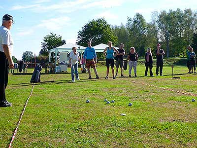 Podzimní Třebonín Petangue Open 19.9.2015, foto: Jan Švec