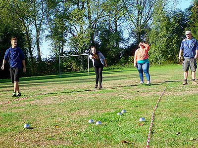 Podzimní Třebonín Petangue Open 19.9.2015, foto: Jan Švec