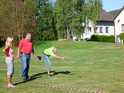 Podzimní Třebonín Petangue Open 19.9.2015, foto: Jan Švec