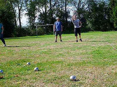 Podzimní Třebonín Petangue Open 19.9.2015, foto: Jan Švec