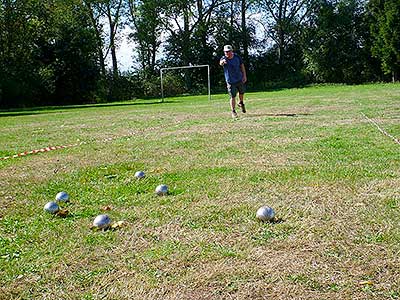 Podzimní Třebonín Petangue Open 19.9.2015, foto: Jan Švec