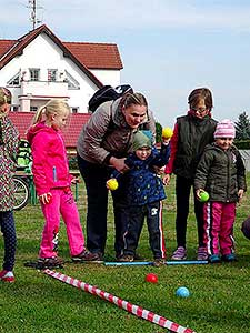 Podzimní Dětský Třebonín Petangue Open, obecní hřiště Dolní Třebonín 3.10.2015, foto: Lubor Mrázek