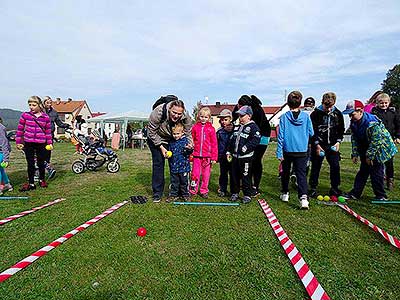 Podzimní Dětský Třebonín Petangue Open, obecní hřiště Dolní Třebonín 3.10.2015, foto: Lubor Mrázek