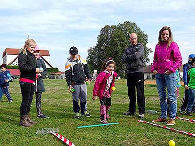 Podzimní Dětský Třebonín Petangue Open, obecní hřiště Dolní Třebonín 3.10.2015, foto: Lubor Mrázek