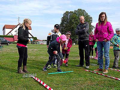 Podzimní Dětský Třebonín Petangue Open, obecní hřiště Dolní Třebonín 3.10.2015, foto: Lubor Mrázek