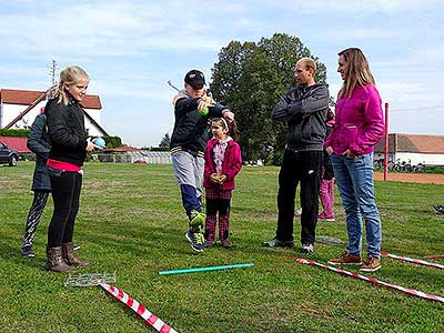 Podzimní Dětský Třebonín Petangue Open, obecní hřiště Dolní Třebonín 3.10.2015, foto: Lubor Mrázek