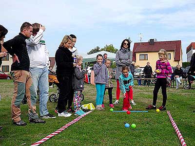 Podzimní Dětský Třebonín Petangue Open, obecní hřiště Dolní Třebonín 3.10.2015, foto: Lubor Mrázek