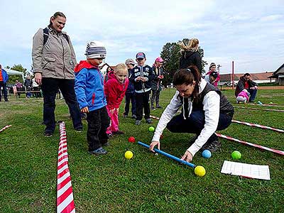 Podzimní Dětský Třebonín Petangue Open, obecní hřiště Dolní Třebonín 3.10.2015, foto: Lubor Mrázek