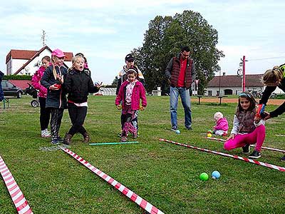 Podzimní Dětský Třebonín Petangue Open, obecní hřiště Dolní Třebonín 3.10.2015, foto: Lubor Mrázek