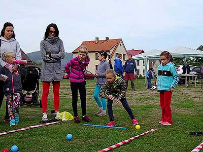 Podzimní Dětský Třebonín Petangue Open, obecní hřiště Dolní Třebonín 3.10.2015, foto: Lubor Mrázek