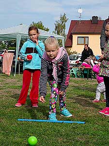 Podzimní Dětský Třebonín Petangue Open, obecní hřiště Dolní Třebonín 3.10.2015, foto: Lubor Mrázek