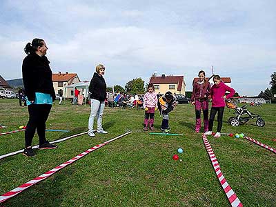 Podzimní Dětský Třebonín Petangue Open, obecní hřiště Dolní Třebonín 3.10.2015, foto: Lubor Mrázek