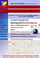 Podzimní Třebonín Bowling Open 2015