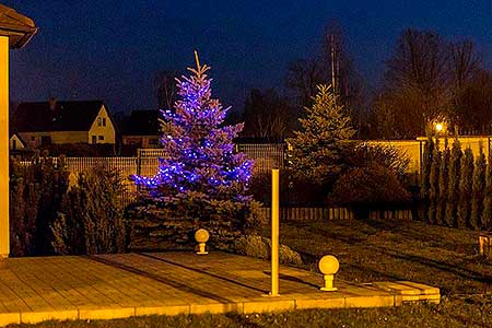 Vánoce 2015 v Dolním Třeboníně, foto: Lubor Mrázek