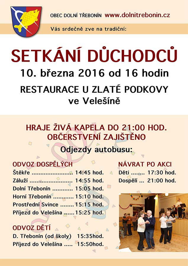 Setkání důchodců 10.3.2016