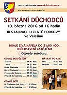 Setkání důchodců 2016