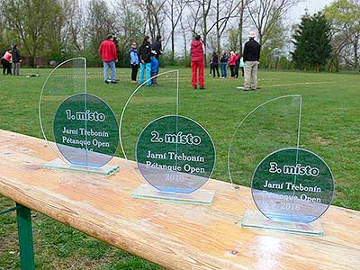 Jarní Třebonín Pétanque Open 23.4.2016