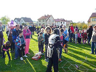 Pálení čarodějnic, Dolní Třebonín 30.4.2016, foto: Jan Švec