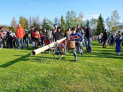 Pálení čarodějnic, Dolní Třebonín 30.4.2016, foto: Jan Švec