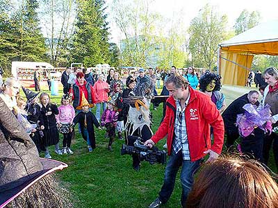 Pálení čarodějnic, Dolní Třebonín 30.4.2016, foto: Jan Švec