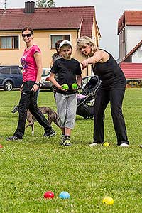 Jarní Dětský Třebonín Petangue Open 29.6.2016, foto: Lubor Mrázek