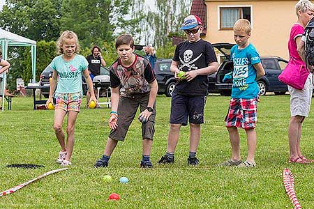 Jarní Dětský Třebonín Petangue Open 29.6.2016, foto: Lubor Mrázek