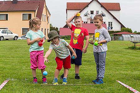 Jarní Dětský Třebonín Petangue Open 29.6.2016, foto: Lubor Mrázek