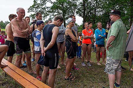 Triatlon Dolní Třebonín 11.6.2016, foto: Lubor Mrázek