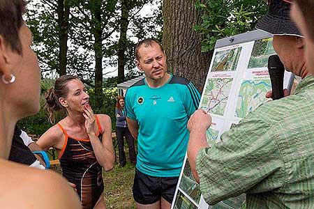 Triatlon Dolní Třebonín 11.6.2016, foto: Lubor Mrázek