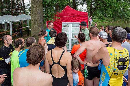 Triatlon Dolní Třebonín 11.6.2016, foto: Lubor Mrázek