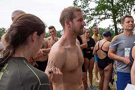 Triatlon Dolní Třebonín 11.6.2016, foto: Lubor Mrázek