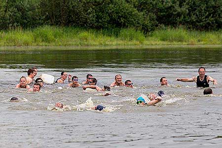 Triatlon Dolní Třebonín 11.6.2016, foto: Lubor Mrázek