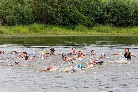 Triatlon Dolní Třebonín 11.6.2016, foto: Lubor Mrázek