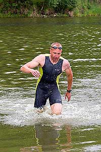 Triatlon Dolní Třebonín 11.6.2016, foto: Lubor Mrázek