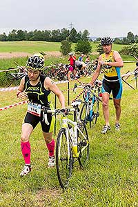 Triatlon Dolní Třebonín 11.6.2016, foto: Lubor Mrázek