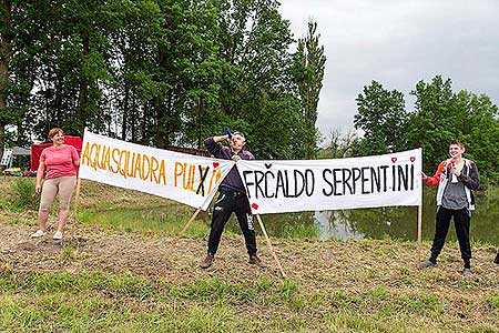 Triatlon Dolní Třebonín 11.6.2016, foto: Lubor Mrázek