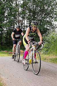 Triatlon Dolní Třebonín 11.6.2016, foto: Lubor Mrázek